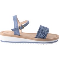 Damen Sandalen in Häkel-Optik