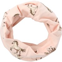 Mädchen Snood mit Pferden allover
