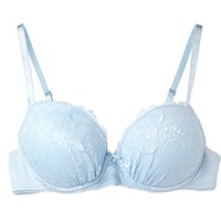Damen Push-Up-BH mit Spitzenbesatz