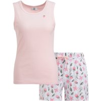 Damen Shorty mit Erdbeer-Print