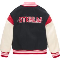 Mädchen College-Jacke mit Backprint