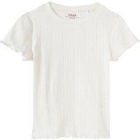 Mädchen T-Shirt mit Ajour-Muster