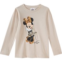 Minnie Maus Langarmshirt mit Pailletten