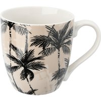 Tasse mit Palmen-Motiv