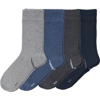 4 Paar Herren Socken mit Bio-Baumwolle