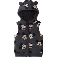 Micky Maus Steppweste mit Allover-Print