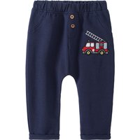Baby Jogginghose mit Feuerwehr-Applikation