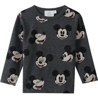 Micky Maus Langarmshirt mit Allover-Print