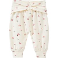 Baby Jogginghose mit floralem Muster