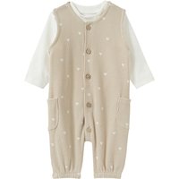 Newborn Set mit Allover-Muster