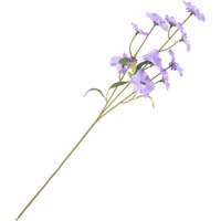 Kunstblume Kornblume mit langem Stiel