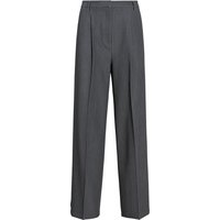 Damen Straight-Hose mit Bundfalte