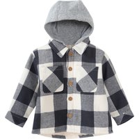 Baby Fleecejacke mit Kapuze