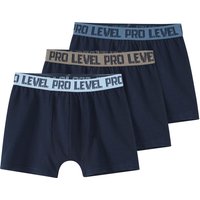 3 Jungen Boxer mit Schriftzug