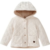 Baby Steppjacke in Woll-Optik