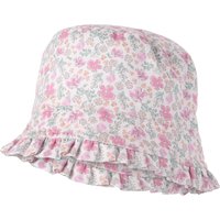 Mädchen Sonnenhut mit Blümchen