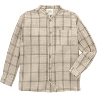Jungen Musselin-Hemd mit Karo-Muster