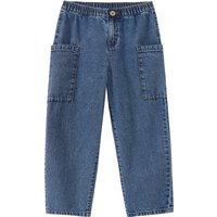 Jungen Cargo-Jeans mit Elastikbund