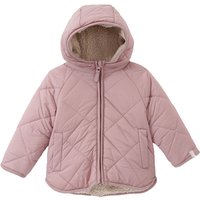 Baby Steppjacke mit Teddy-Futter