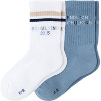 2 Paar Jungen Tennissocken zur Einschulung