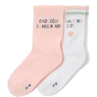 2 Paar Mädchen Socken zur Einschulung