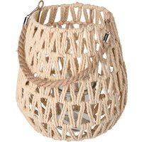 Laterne aus Jute