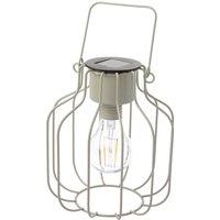 LED-Solarleuchte aus Metall