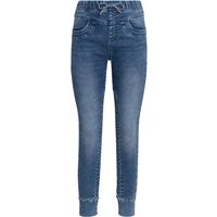 Damen Jeggings mit Used-Waschung