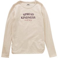 Mädchen Langarmshirt mit Glitzer-Print