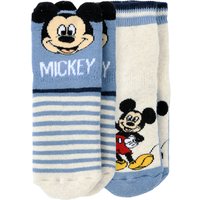 2 Paar Micky Maus Stoppersocken im Set