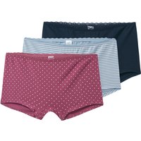 3 Damen Shorts in verschiedenen Dessins