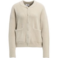 Damen Strickjacke mit Druckknopfleiste