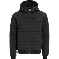Herren Steppjacke mit Softshell-Ärmeln