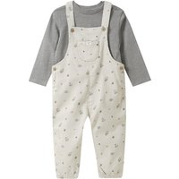 Baby Set mit Latzhose und Langarmshirt
