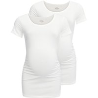 2 Umstands-T-Shirts mit Raffung