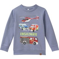 Kinder Sweatshirt mit Einsatzkräfte-Print