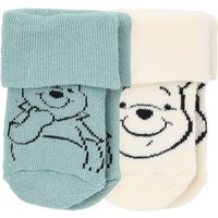 2 Paar Winnie Puuh Frottee-Socken im Set
