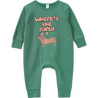 Newborn Sweatoverall mit Tier-Motiv