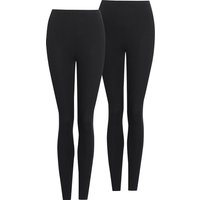 2 Damen Leggings mit Bio-Baumwolle