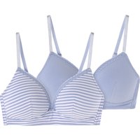 2 Damen Soft-BHs im Set