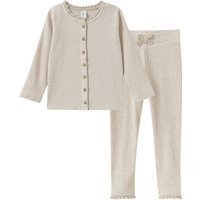 Baby Set mit Shirtjacke und Leggings