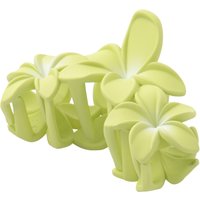 Große Haarklammer im Blumen-Design