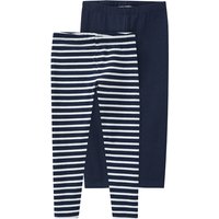 2 Mädchen Leggings mit Bio-Baumwolle