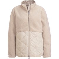 Damen Steppjacke mit Teddyplüsch