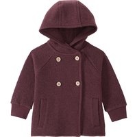 Baby Wollwalk-Jacke mit Kapuze