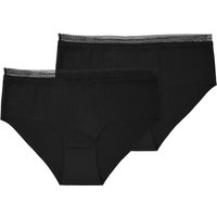 2 Damen Seamless-Pantys mit Spitze