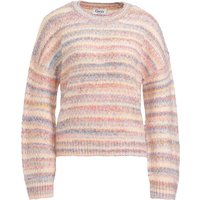 Damen Strickpullover in Multicolor-Optik