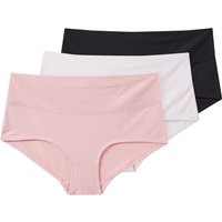 3 Damen Umstands-Slips mit Bio-Baumwolle