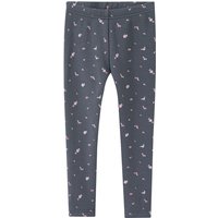 Mädchen Thermo-Leggings mit Blumen-Allover