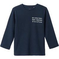 Jungen Langarmshirt mit Rippstruktur